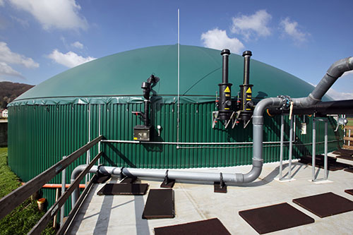 Titelbanner - Biogas
